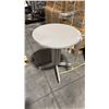 Image 1 : 2 RATANA GREY PATIO SIDE TABLE APPROXIMATELY 24" ROUND