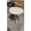 Image 1 : 2 RATANA GREY PATIO SIDE TABLE APPROXIMATELY 24" ROUND