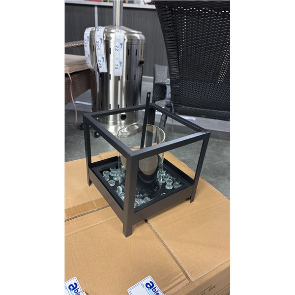 PARAMOUNT BLACK SQUARE GARDEN BURNER 4 PER BOX