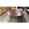 Image 1 : RATANA HAMILTON 54" ROUND BROWN ALUMINUM PATIO TABLE