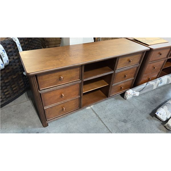 RATANA MOUNT SEYMOUR WOODEN MEDIA DRESSER (53"W 18"D 27"H)
