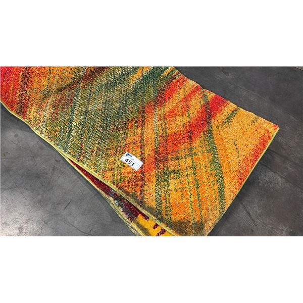 A2ZRUG RIO COLLECTION MULTICOLOURED PATTERN RUG (160CM X 230CM)