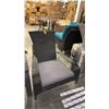 Image 1 : PATIO FLARE BLACK/GREY MUSKOKA PATIO CHAIR
