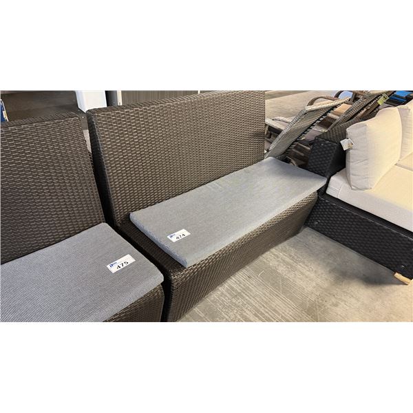 STANFORD GREY 2 SEAT BOOTH *IN BOX*
