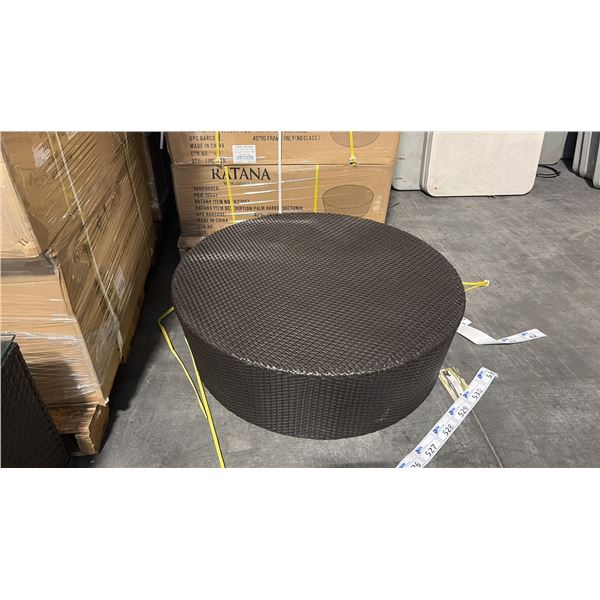 RATANA 39  ROUND PATIO END TABLE
