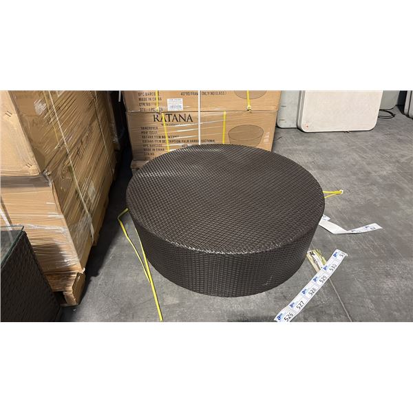RATANA 39  ROUND PATIO END TABLE