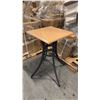Image 1 : RATANA SEATTLE COUNTER PATIO TABLE BASE WITH APPROXIMATELY 24"X24" TABLE TOP