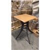 Image 1 : RATANA SEATTLE COUNTER PATIO TABLE BASE WITH APPROXIMATELY 24"X24" TABLE TOP