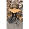 Image 1 : RATANA SEATTLE COUNTER PATIO TABLE BASE WITH APPROXIMATELY 24"X24" TABLE TOP