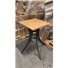 Image 1 : RATANA SEATTLE COUNTER PATIO TABLE BASE WITH APPROXIMATELY 24"X24" TABLE TOP