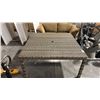 Image 2 : RATANA BEIGE/BROWN PATIO TABLE 60" X 60"