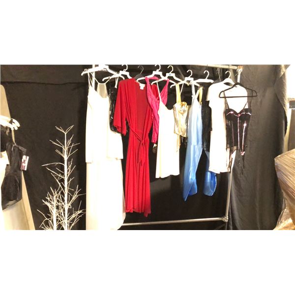 10 ASSORTED PIECES OF LINGERIE ASSORTED SIZES AND STYLES