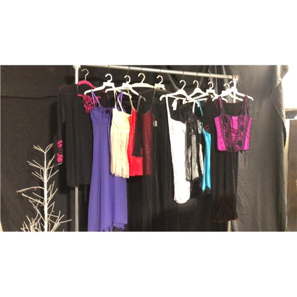10 ASSORTED PIECES OF LINGERIE ASSORTED SIZES AND STYLES