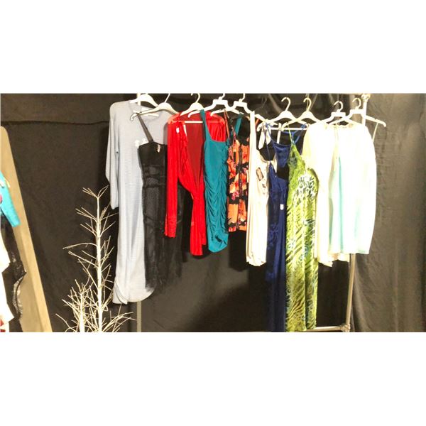 10 ASSORTED PIECES OF LINGERIE ASSORTED SIZES AND STYLES