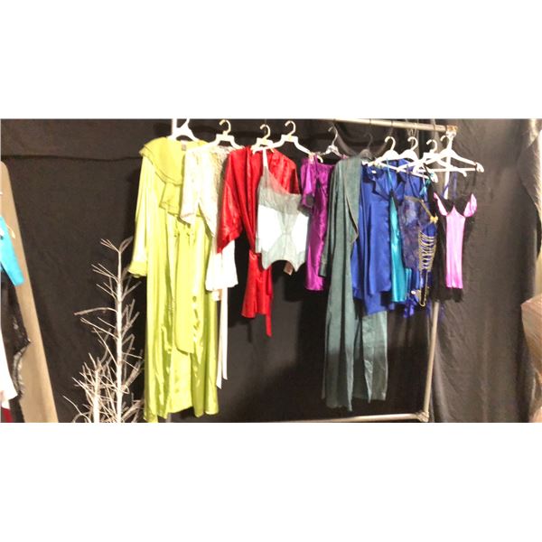 10 ASSORTED PIECES OF LINGERIE ASSORTED SIZES AND STYLES