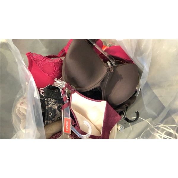 10 BRAS IN ASSORTED STYLES AND SIZES