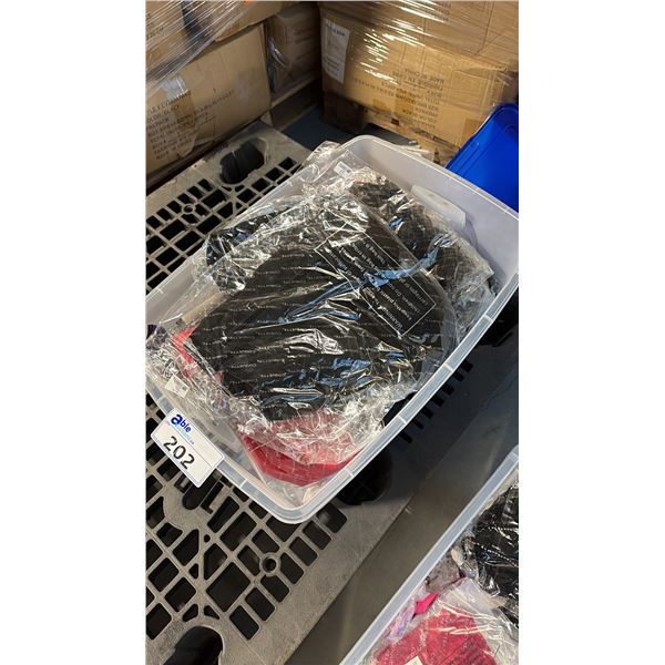 BOX OF ASSORTED LINGERIE ASSORTED SIZES