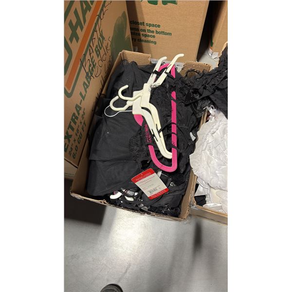 BOX OF ASSORTED LINGERIE ASSORTED SIZES