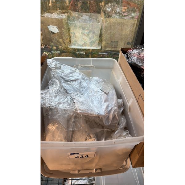 BOX OF ASSORTED LINGERIE ASSORTED SIZES
