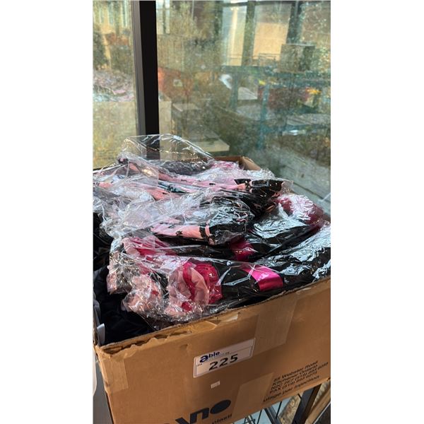 BOX OF ASSORTED LINGERIE ASSORTED SIZES