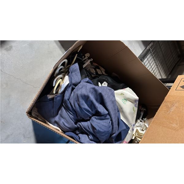 BOX OF ASSORTED LINGERIE ASSORTED SIZES