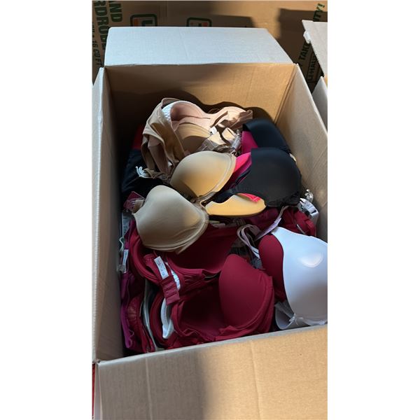 BOX OF ASSORTED LINGERIE ASSORTED SIZES