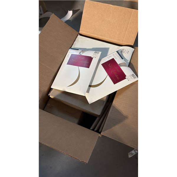 BOX OF ASSORTED LINGERIE ASSORTED SIZES