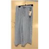 Image 1 : BOX OF JULES & LEOPOLD ASSORTED LIGHT BLUE PULL ON WIDE LEG CROP CAPRI PANTS