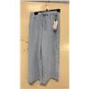 Image 1 : BOX OF JULES & LEOPOLD ASSORTED LIGHT BLUE PULL ON WIDE LEG CROP CAPRI PANTS