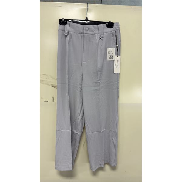BOX OF HAVER & BLAIR ASSORTED METAL COLOUR WIDE LEG CROP TROUSERS