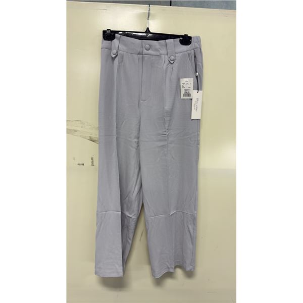 BOX OF HAVER & BLAIR ASSORTED METAL COLOUR WIDE LEG CROP TROUSERS