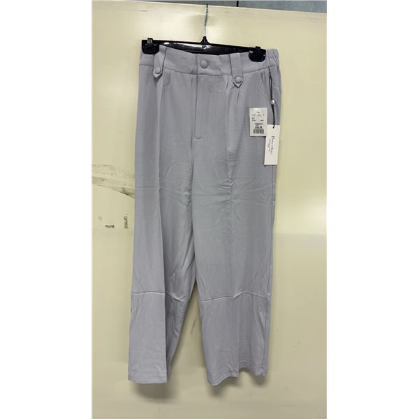 BOX OF HAVER & BLAIR ASSORTED METAL COLOUR WIDE LEG CROP TROUSERS