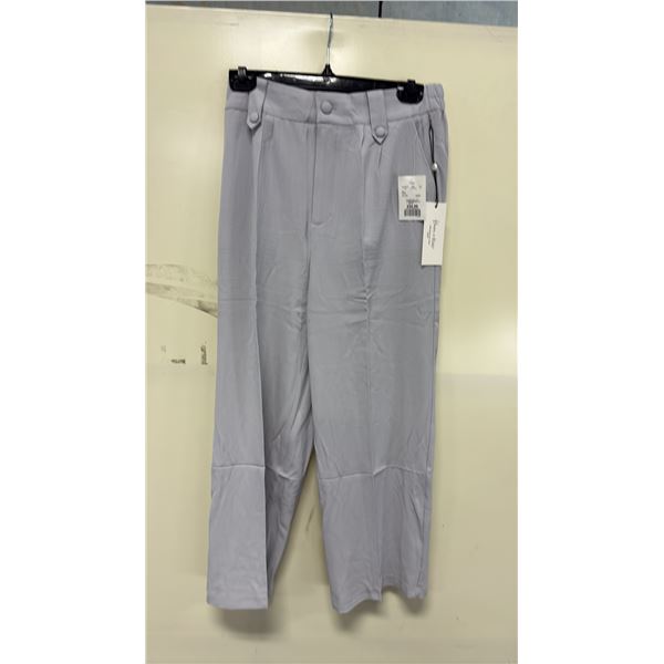 BOX OF HAVER & BLAIR ASSORTED METAL COLOUR WIDE LEG CROP TROUSERS