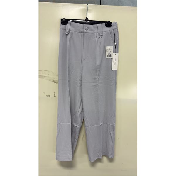 BOX OF HAVER & BLAIR ASSORTED METAL COLOUR WIDE LEG CROP TROUSERS