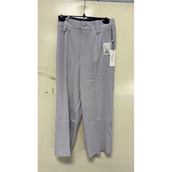 BOX OF HAVER & BLAIR ASSORTED METAL COLOUR WIDE LEG CROP TROUSERS