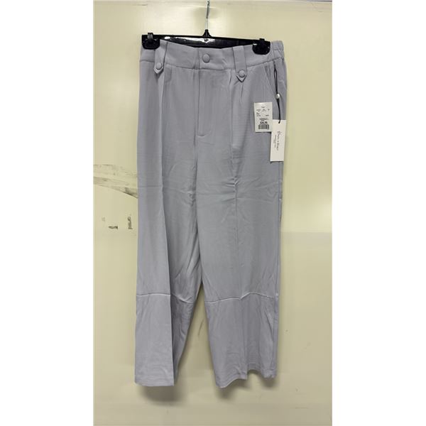 BOX OF HAVER & BLAIR ASSORTED METAL COLOUR WIDE LEG CROP TROUSERS