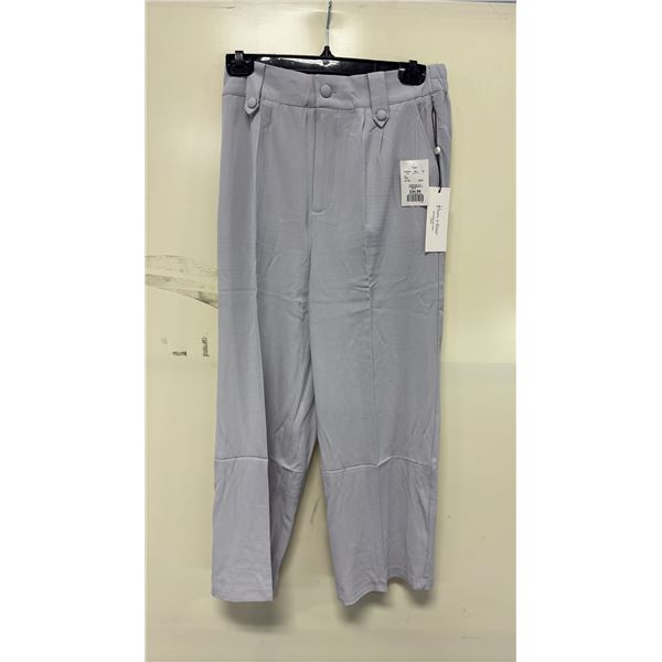 BOX OF HAVER & BLAIR ASSORTED METAL COLOUR WIDE LEG CROP TROUSERS