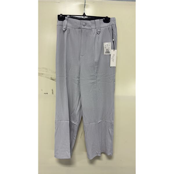 BOX OF HAVER & BLAIR ASSORTED METAL COLOUR WIDE LEG CROP TROUSERS