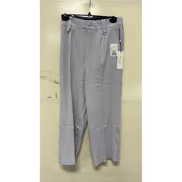 BOX OF HAVER & BLAIR ASSORTED METAL COLOUR WIDE LEG CROP TROUSERS