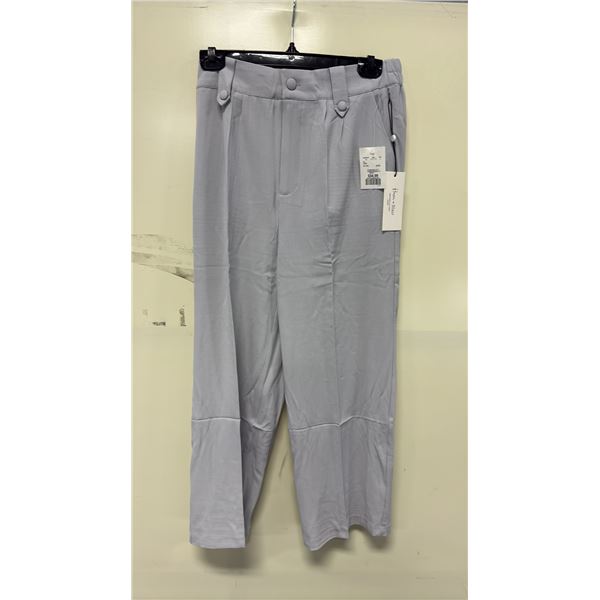 BOX OF HAVER & BLAIR ASSORTED METAL COLOUR WIDE LEG CROP TROUSERS