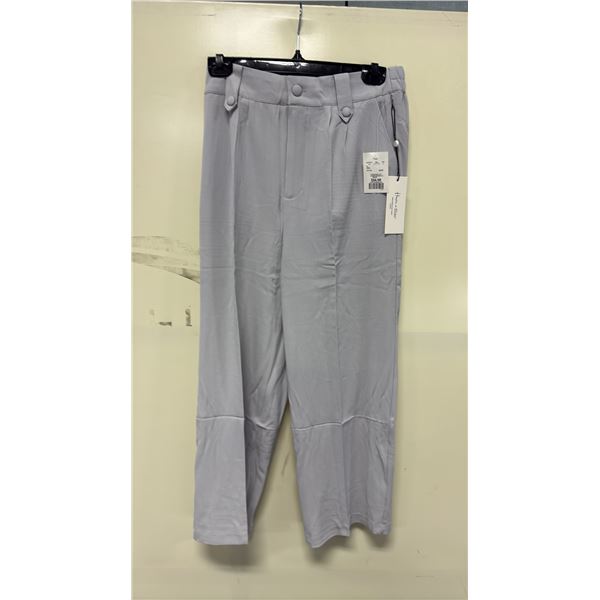 BOX OF HAVER & BLAIR ASSORTED METAL COLOUR WIDE LEG CROP TROUSERS