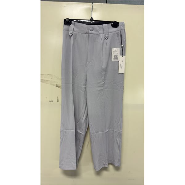 BOX OF HAVER & BLAIR ASSORTED METAL COLOUR WIDE LEG CROP TROUSERS