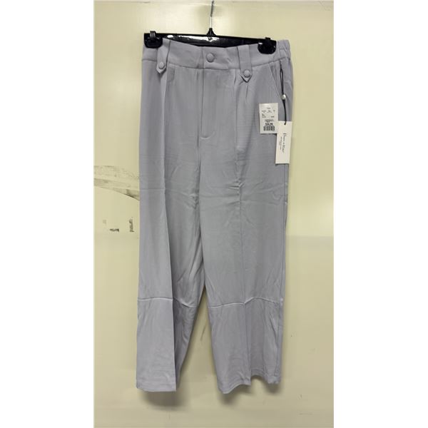 BOX OF HAVER & BLAIR ASSORTED METAL COLOUR WIDE LEG CROP TROUSERS