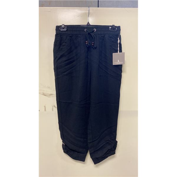 BOX OF JULES & LEOPOLD ASSORTED BLACK JOGGER CAPRI PANTS