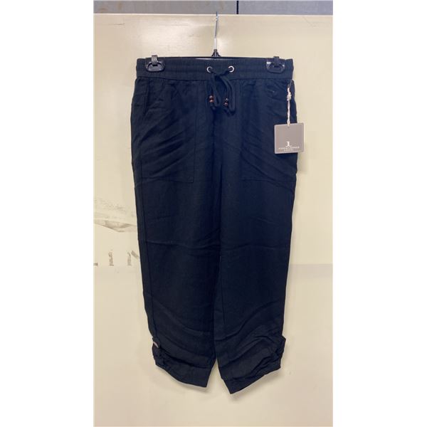 BOX OF JULES & LEOPOLD ASSORTED BLACK JOGGER CAPRI PANTS