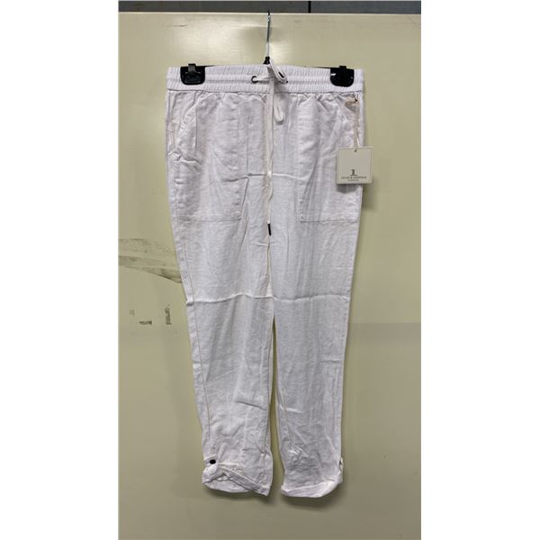 BOX OF JULES & LEOPOLD ASSORTED WHITE JOGGER PANTS