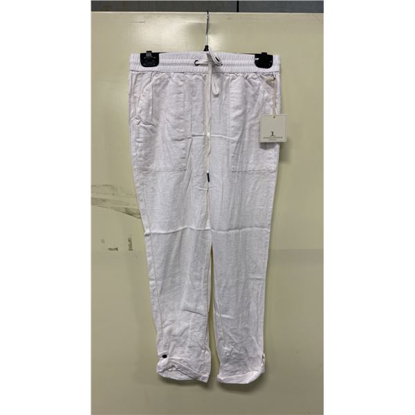 BOX OF JULES & LEOPOLD ASSORTED WHITE JOGGER PANTS