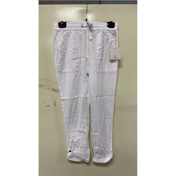 BOX OF JULES & LEOPOLD ASSORTED WHITE JOGGER PANTS