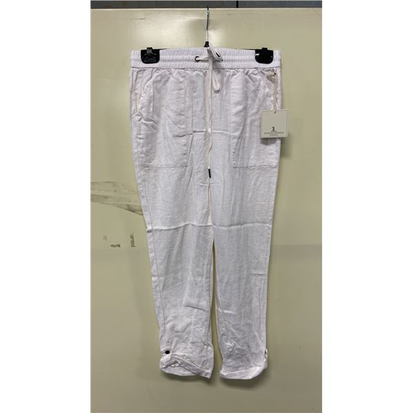 BOX OF JULES & LEOPOLD ASSORTED WHITE JOGGER PANTS