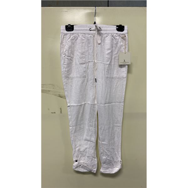 BOX OF JULES & LEOPOLD ASSORTED WHITE JOGGER PANTS
